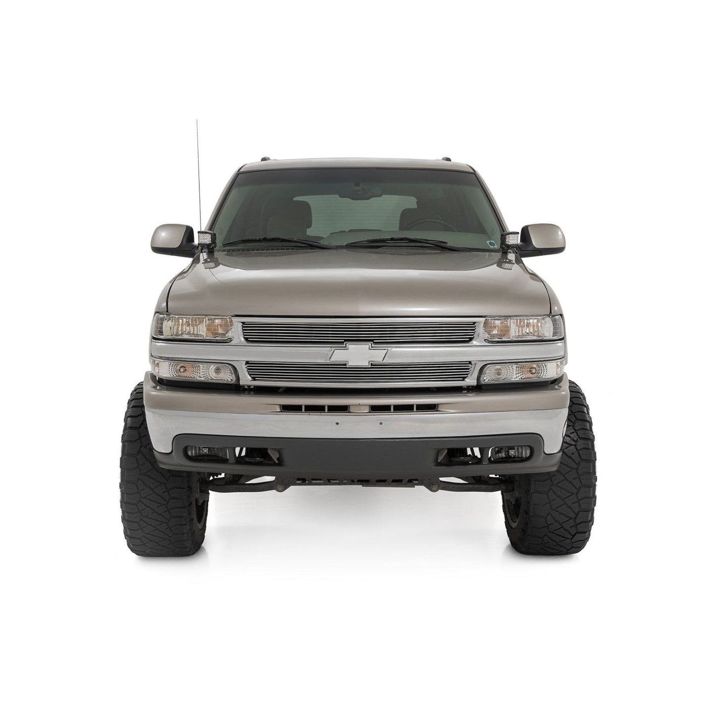 ROUGH COUNTRY LED Light Kit | Ditch Mount | 2" Black Pair | Flood | Chevy Silverado 1500 (99-06)/Tahoe (00-06)  | 82283