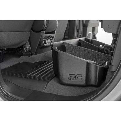 ROUGH COUNTRY Under Seat Storage | Double Cab | Chevy/GMC 1500/2500HD/3500HD (19-26 & Classic) | RC09061