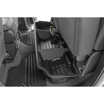 ROUGH COUNTRY Under Seat Storage | Double Cab | Chevy/GMC 1500/2500HD/3500HD (19-26 & Classic) | RC09061