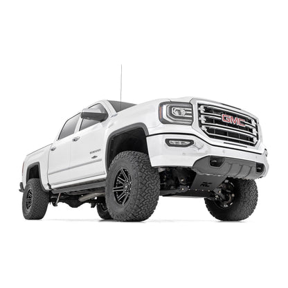 Rough Country M1 Struts w/M1 Rear Shocks 7 Inch Stamped Steel LCA Lift Kit I 11640