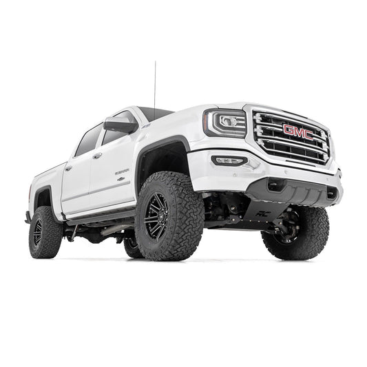 ROUGH COUNTRY 7 Inch Stamped Steel LCA Lift Kit | Forged UCA | Bracket | Vertex/V2 Shks | Chevy/GMC 1500 (16-18) | 11657