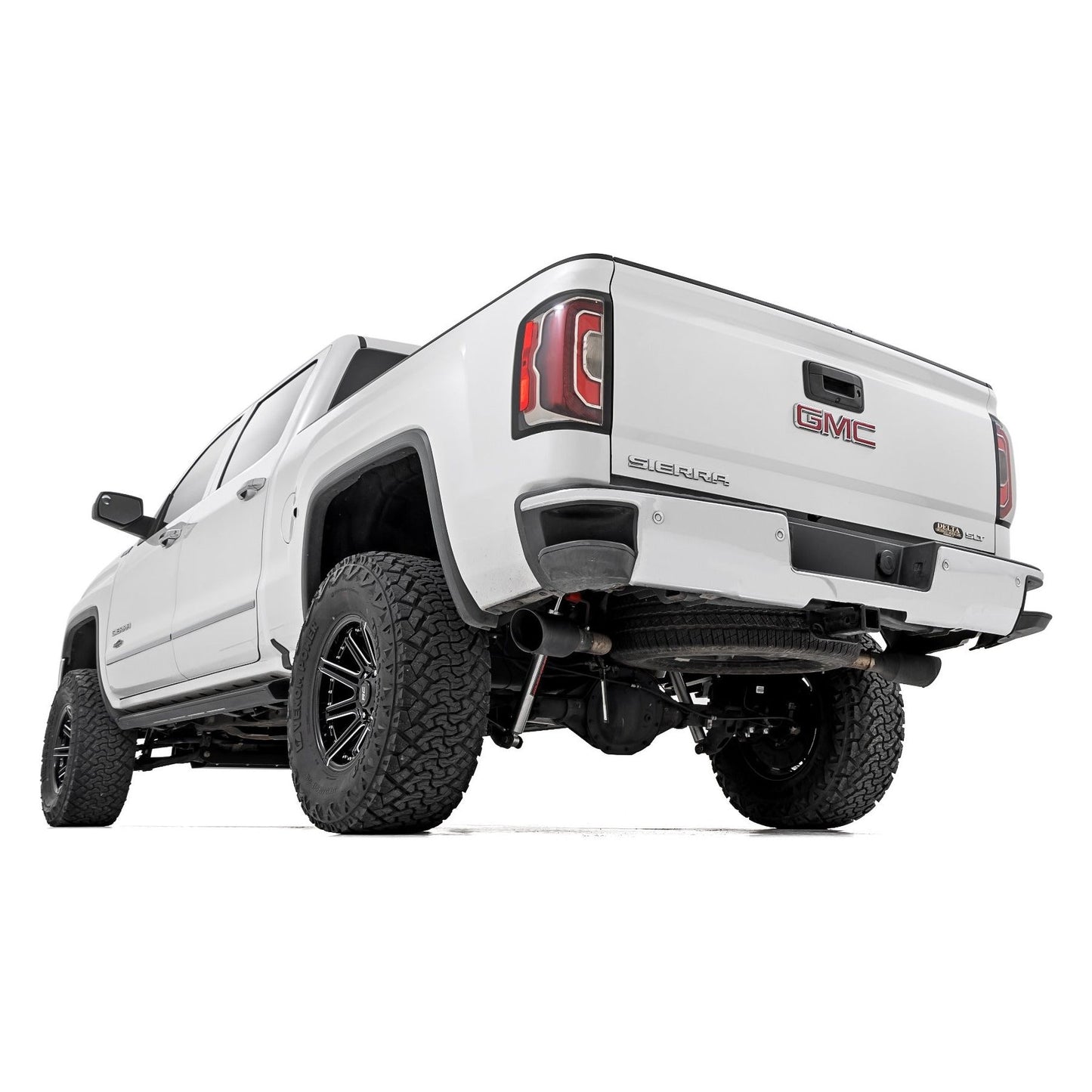 Rough Country M1 Struts w/M1 Rear Shocks 7 Inch Stamped Steel LCA Lift Kit I 11640