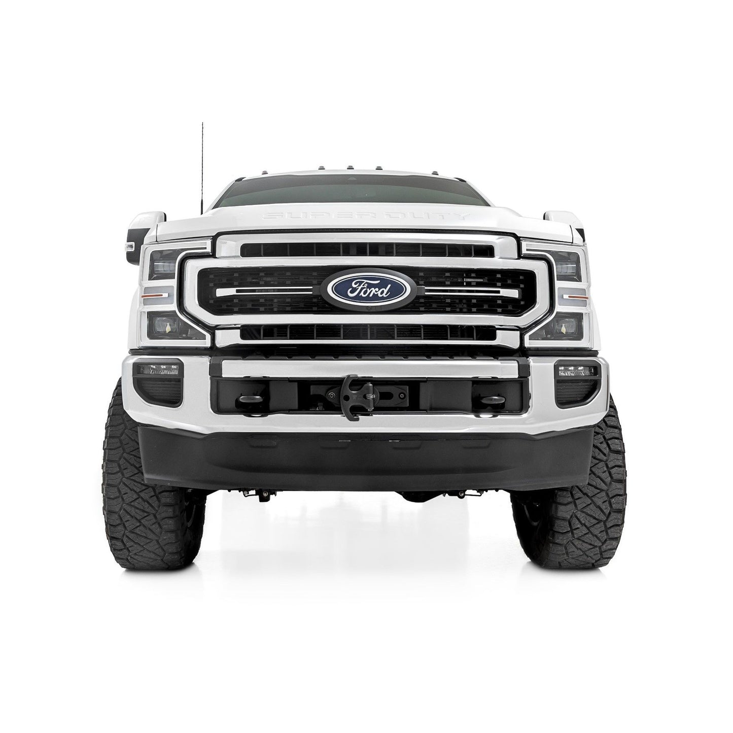 ROUGH COUNTRY Hidden Winch Mount | Ford F-250/F-350 Super Duty 2WD/4WD (2020-2022) | 51119