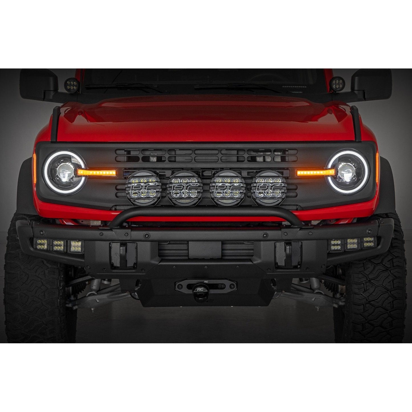 Rough Country DRL Halo LED Headlights I RCH5500