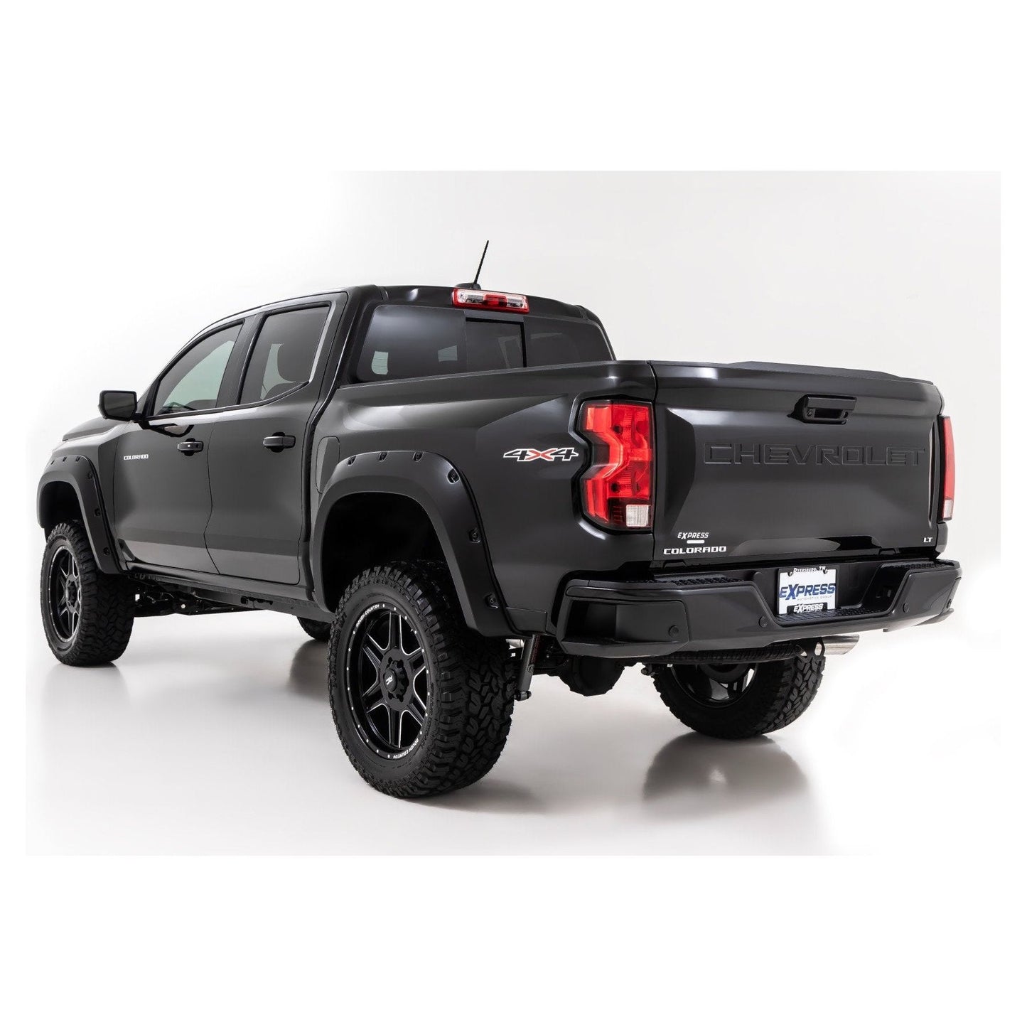 Rough Country Flat Black Pocket Fender Flares I F-C12311
