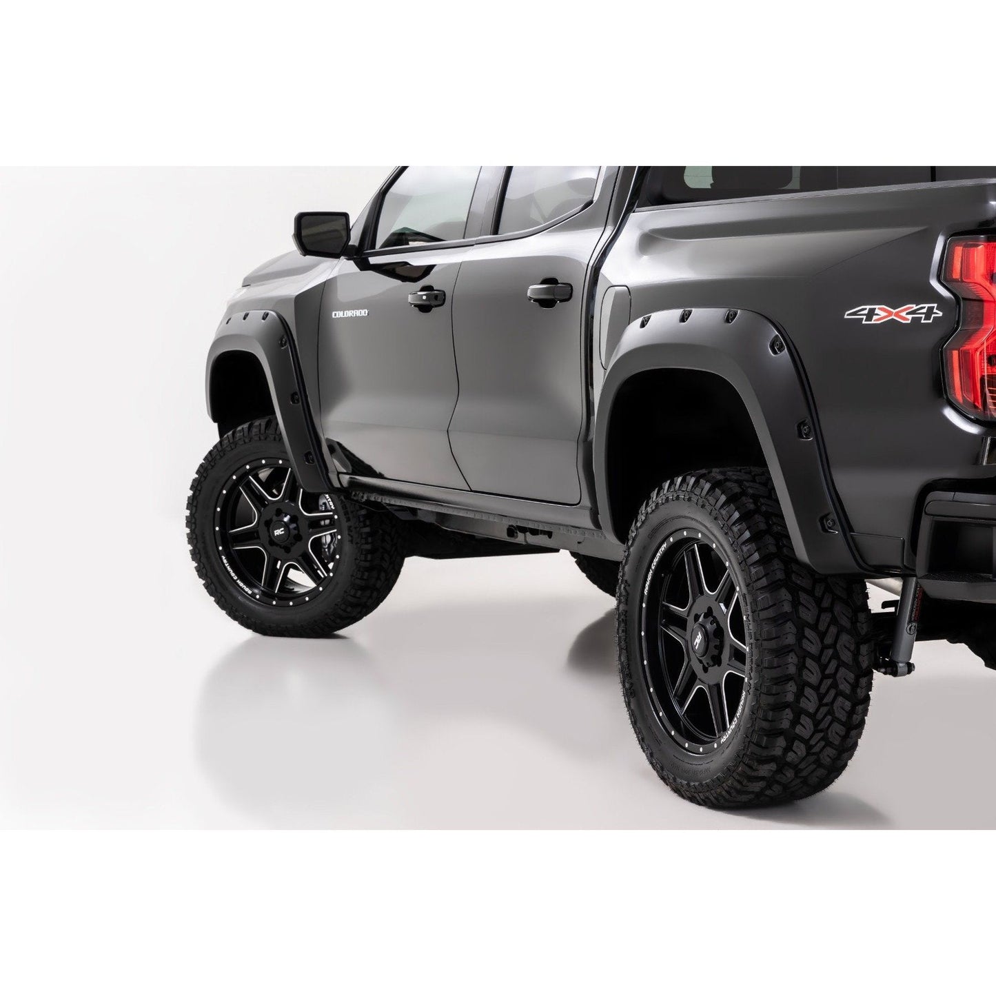 Rough Country Flat Black Pocket Fender Flares I F-C12311