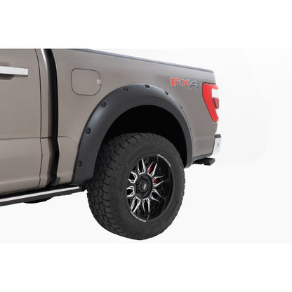 ROUGH COUNTRY Pocket Fender Flares | A3 Space White | Ford F-150 2WD/4WD (2021-2025) | F-F20911B-A3
