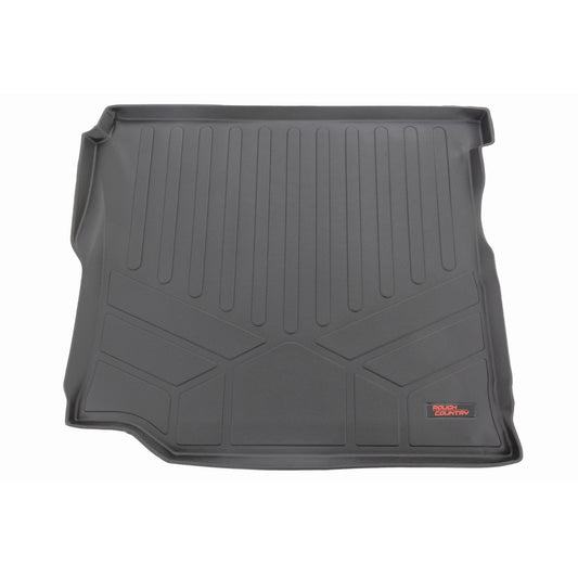 ROUGH COUNTRY Rear Cargo Mat | W/ Sub | Jeep Wrangler Unlimited 4WD (2018-2025) | M-6120