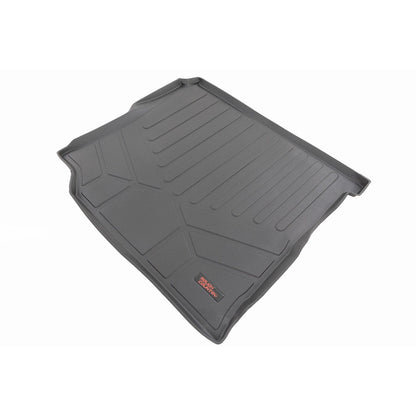 ROUGH COUNTRY Rear Cargo Mat | W/ Sub | Jeep Wrangler Unlimited 4WD (2018-2025) | M-6120