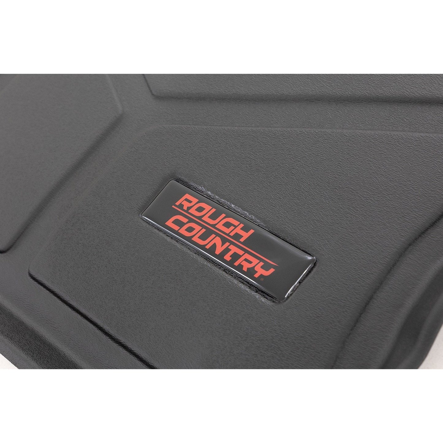 ROUGH COUNTRY Rear Cargo Mat | W/ Sub | Jeep Wrangler Unlimited 4WD (2018-2025) | M-6120