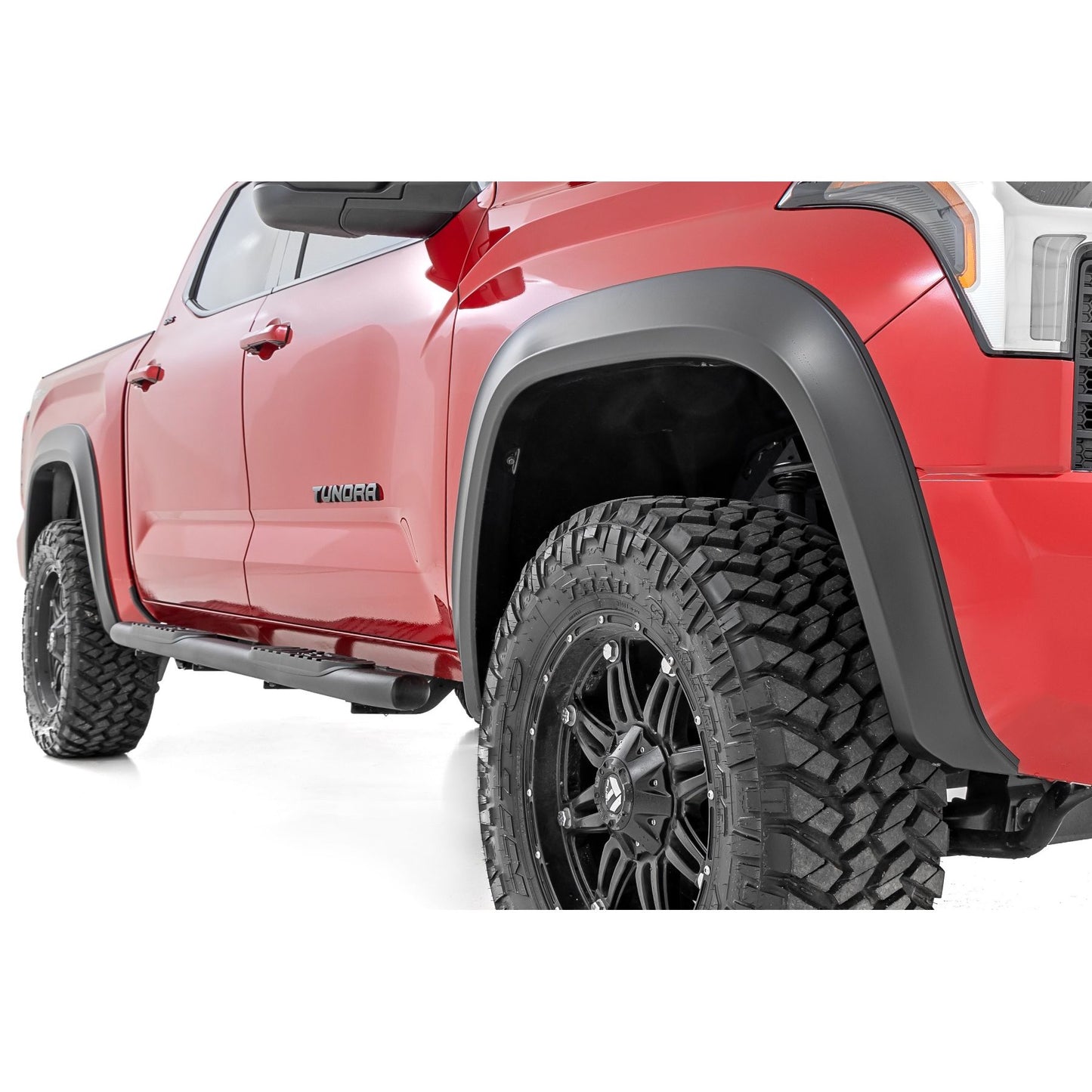 ROUGH COUNTRY Fender Flares | Sport | Silver | Toyota Tundra 2WD/4WD (2022-2025) | S-T42211-1J9