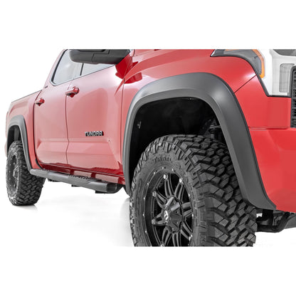 ROUGH COUNTRY Fender Flares | Sport | Silver | Toyota Tundra 2WD/4WD (2022-2025) | S-T42211-1J9