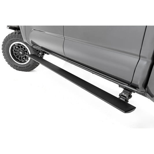 ROUGH COUNTRY Power Running Boards | Dual Electric Motor | Double Cab | Toyota Tacoma (05-23) | PSR652110