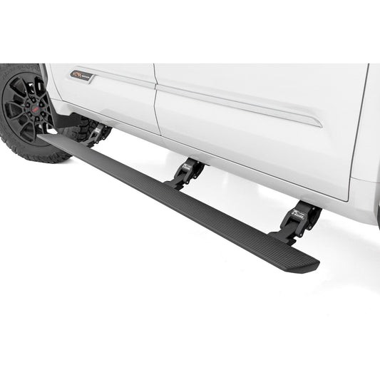 ROUGH COUNTRY Power Running Boards | Dual Electric Motor | CrewMax | Toyota Tundra (22-25) | PSR70911
