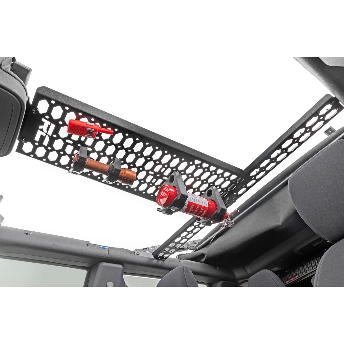 ROUGH COUNTRY Molle Mounting Panel w/ LED Dome Light | Overhead | Ford Bronco 4WD (21-25) | 51124