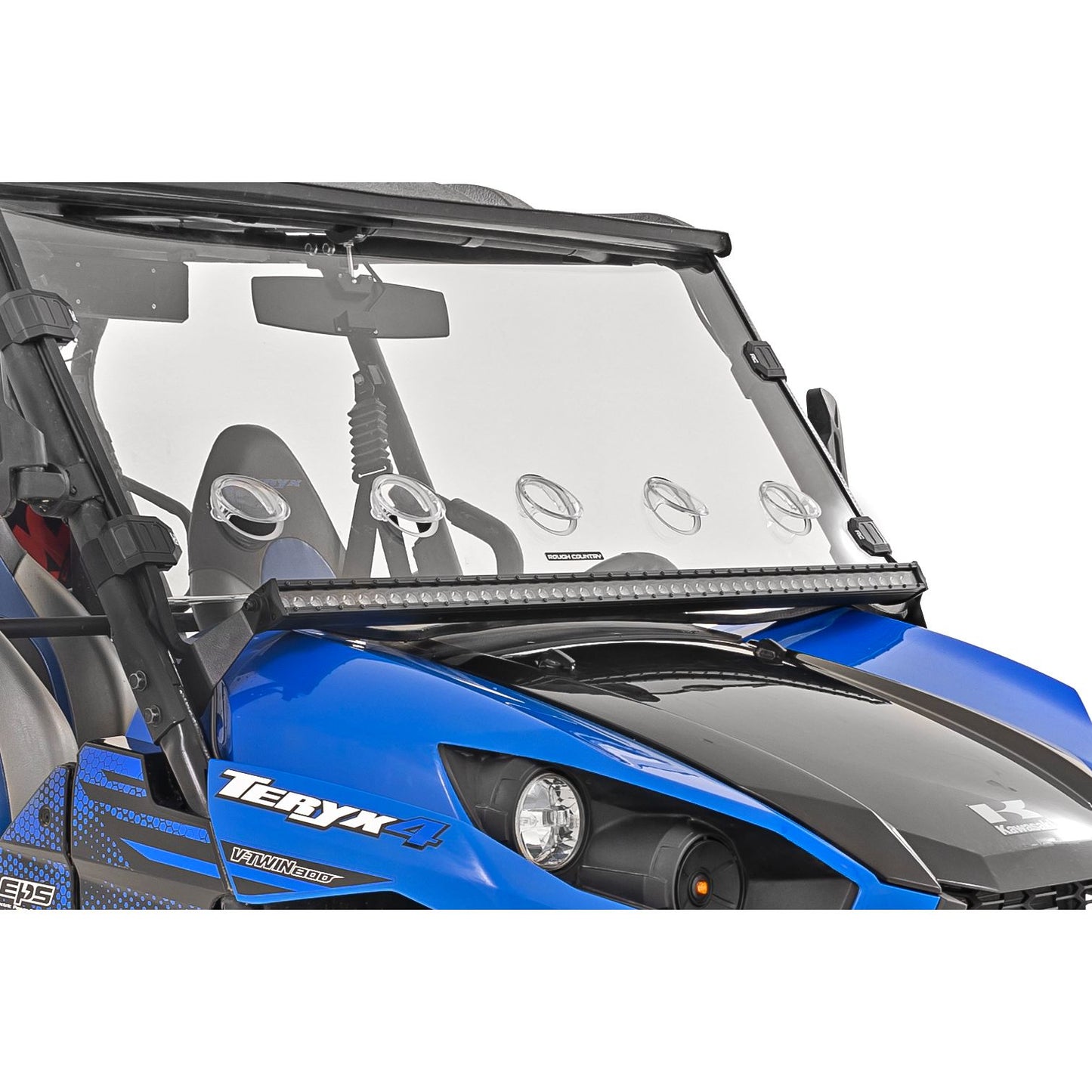 ROUGH COUNTRY LED Light Kit | Cage Mount | 50" Spectrum Single Row | Kawasaki Teryx 1000/Teryx 800  | 94017