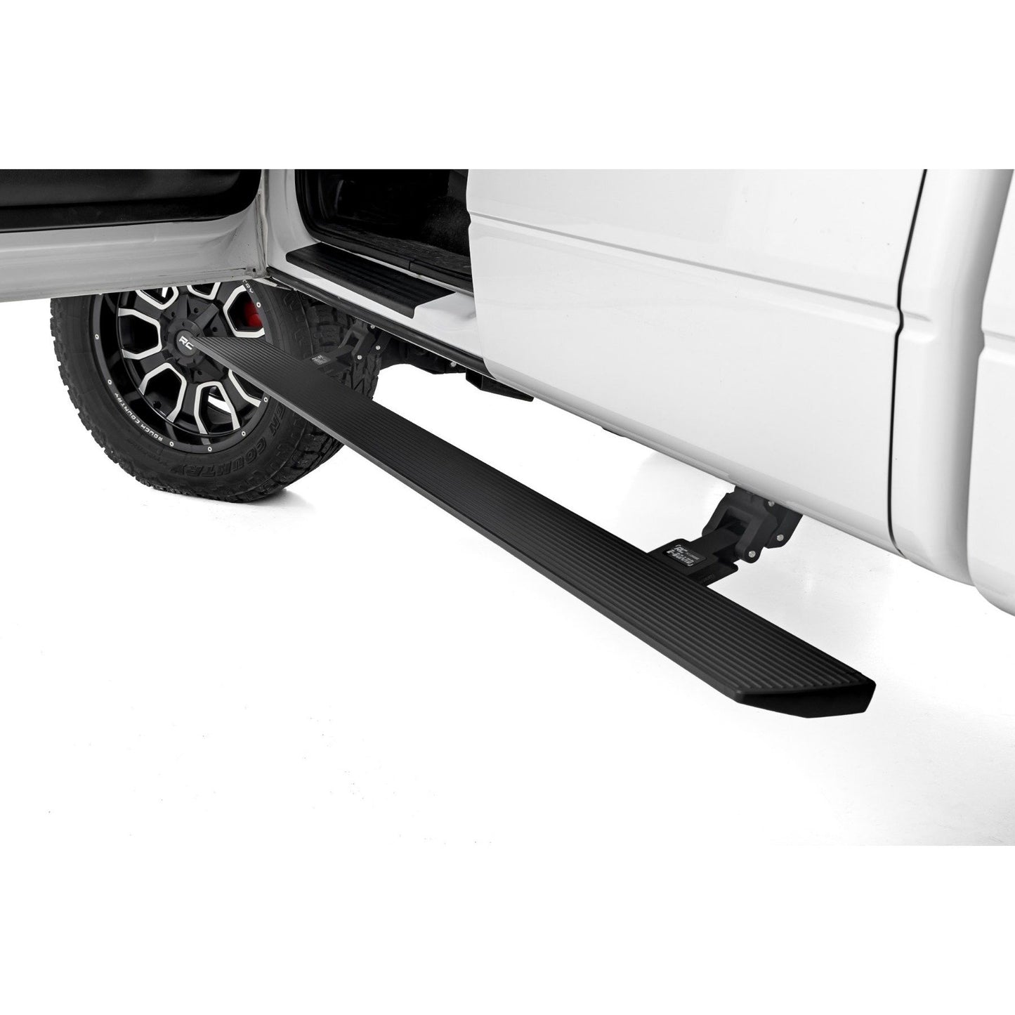 ROUGH COUNTRY Power Running Boards | Dual Electric Motor | Crew Cab | Ford F-150 (09-14) | PSR71529