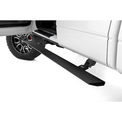 ROUGH COUNTRY Power Running Boards | Dual Electric Motor | Crew Cab | Ford F-150 (09-14) | PSR71529