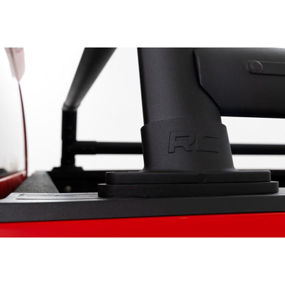 ROUGH COUNTRY Bed Rack | Half Rack | Aluminum | Chevy Silverado 1500 2WD/4WD (2019-2026 & Refresh) | 10204