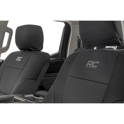 Rough Country Without Factory Rear Cupholder Seat Covers I 91054