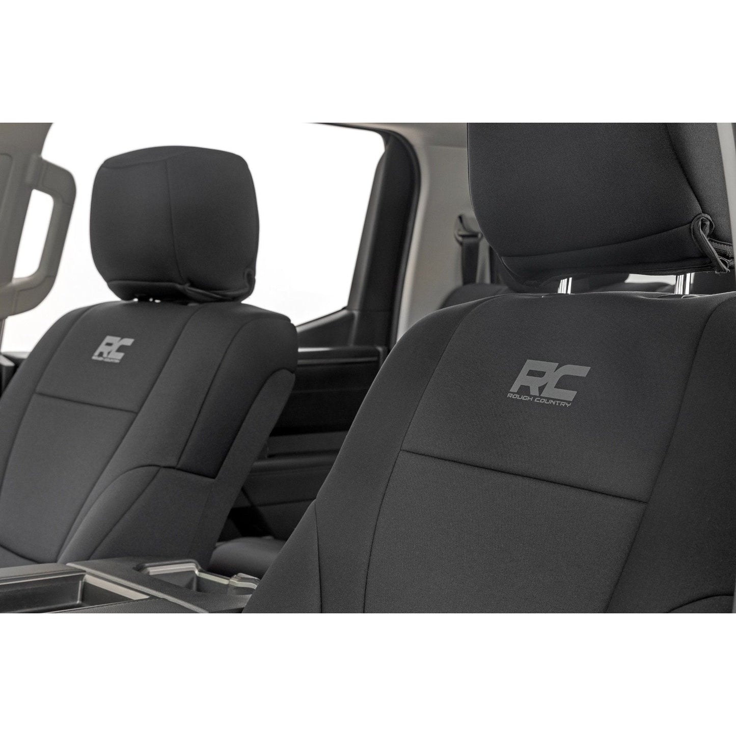 Rough Country Without Factory Rear Cupholder Seat Covers I 91054