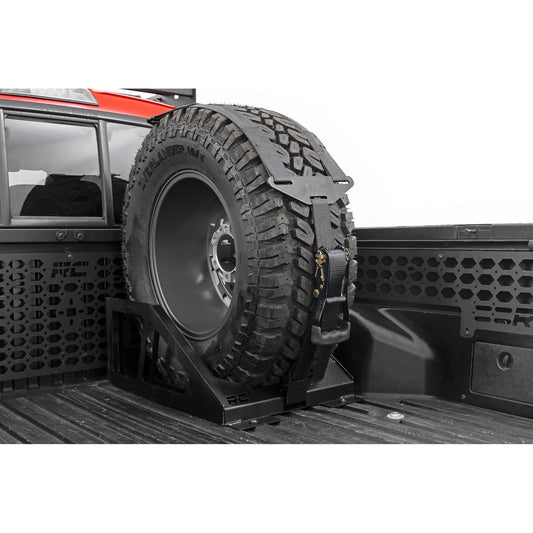 ROUGH COUNTRY Bed Mount Spare Tire Carrier | Universal | Multiple Makes & Models (Chevy/Dodge/Ford/GMC/Ram) | 99073