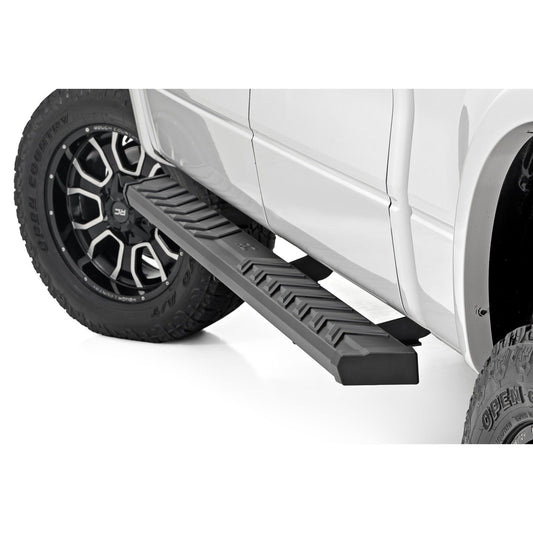 ROUGH COUNTRY BA2 Running Board | Side Step Bars | Ford F-150 2WD/4WD (2009-2014) | 41012