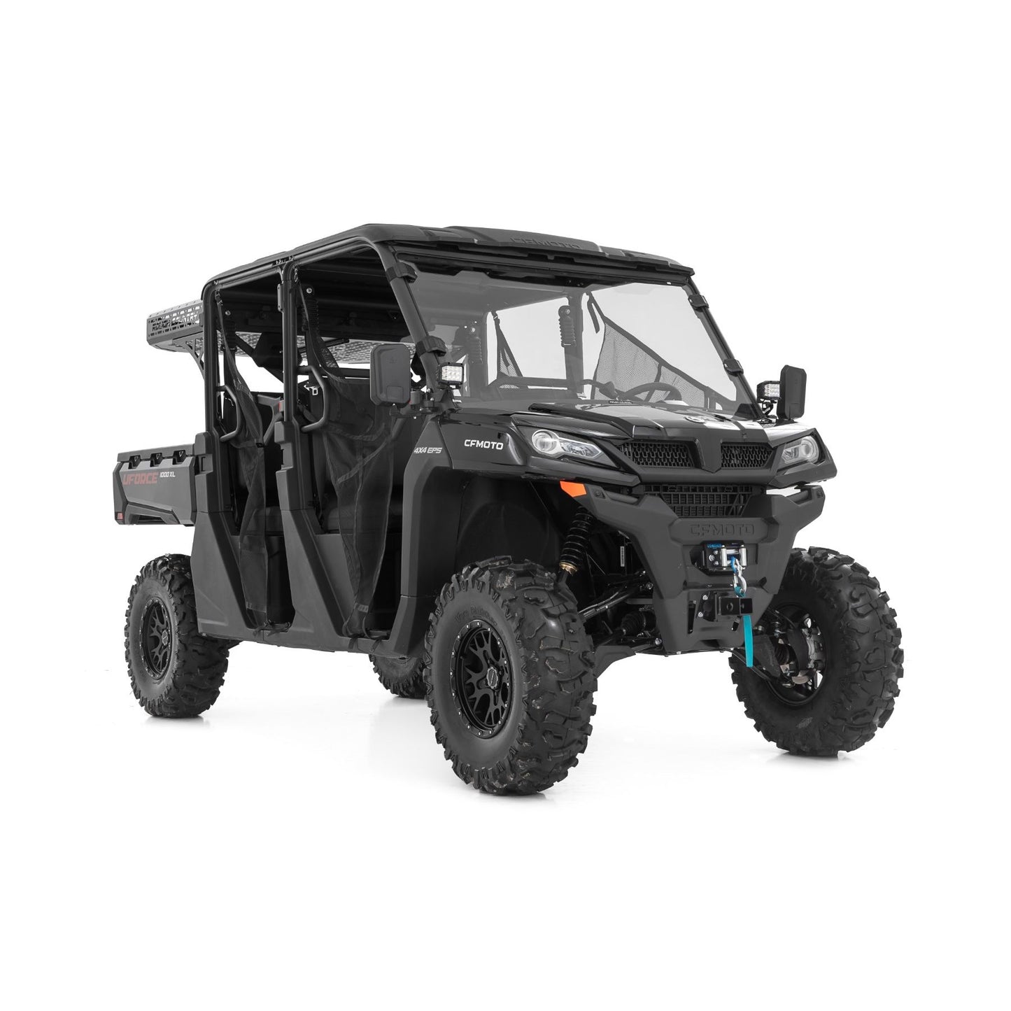 ROUGH COUNTRY LED Light Kit | Cage Mount | 2" Black Pair | Amber DRL | CFMOTO UFORCE 1000  | 96105