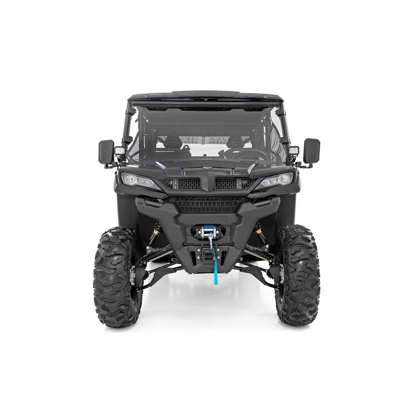 ROUGH COUNTRY LED Light Kit | Cage Mount | 2" Chrome Pair | Wide Angle | CFMOTO UFORCE 1000  | 96106