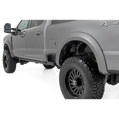 ROUGH COUNTRY Sport Fender Flares | M7 Carbonized Gray | Ford F-250/F-350 Super Duty (23-26) | S-F20231-M7
