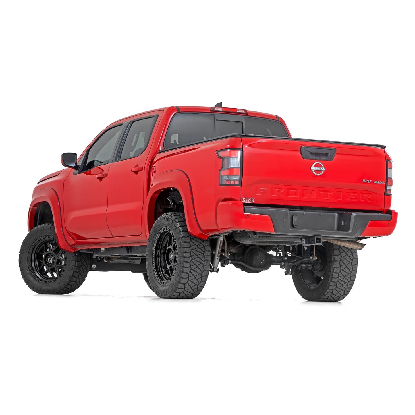 ROUGH COUNTRY Fender Flares | Sport | KH3 Super Black | Nissan Frontier 2WD/4WD (2022-2025) | S-N12200-KH3