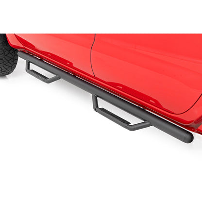 ROUGH COUNTRY Nerf Steps | Cab Length | Crew Cab | Nissan Frontier 2WD/4WD (2005-2025) | 82001C