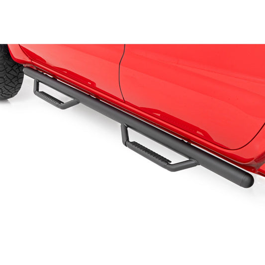 ROUGH COUNTRY Nerf Steps | Cab Length | Crew Cab | Nissan Frontier 2WD/4WD (2005-2025) | 82001C