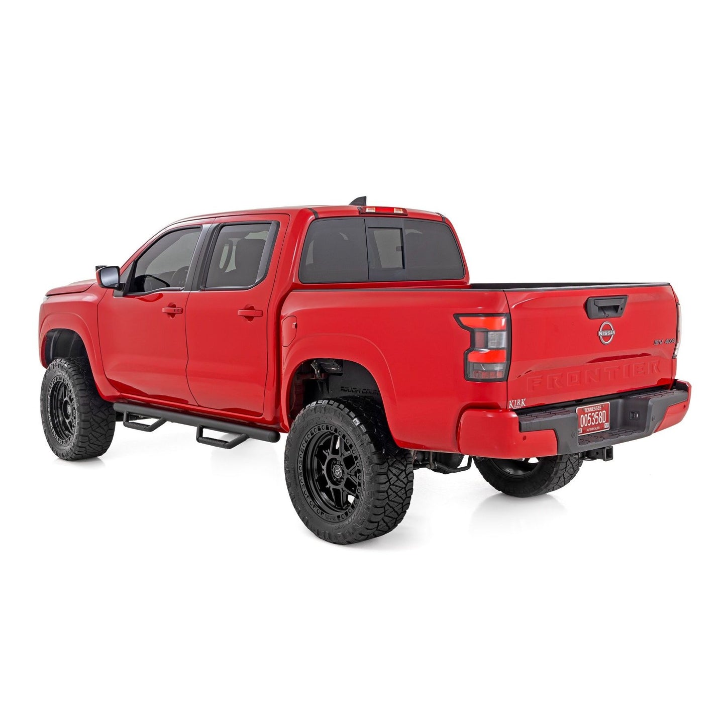 ROUGH COUNTRY Nerf Steps | Cab Length | Crew Cab | Nissan Frontier 2WD/4WD (2005-2025) | 82001C