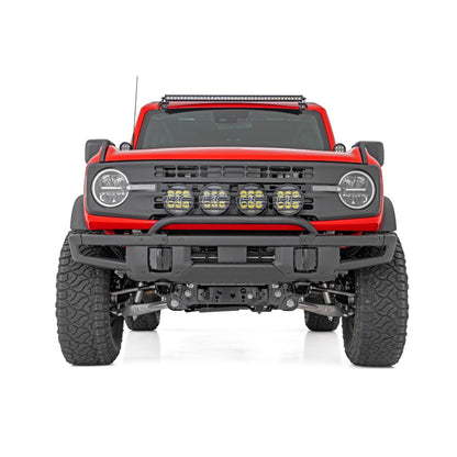 ROUGH COUNTRY Light Bar Mount | OE Modular Steel | Ford Bronco 4WD (2021-2025) | 51135