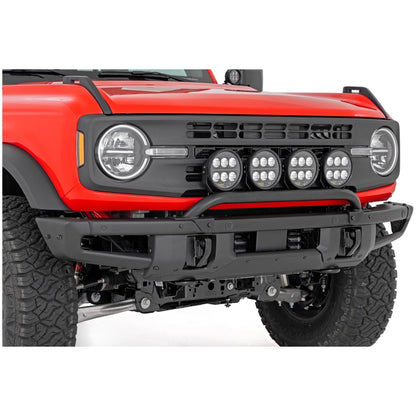 Rough Country 3.5" Round w/ Amber DRL Light Bar Mount I 51136