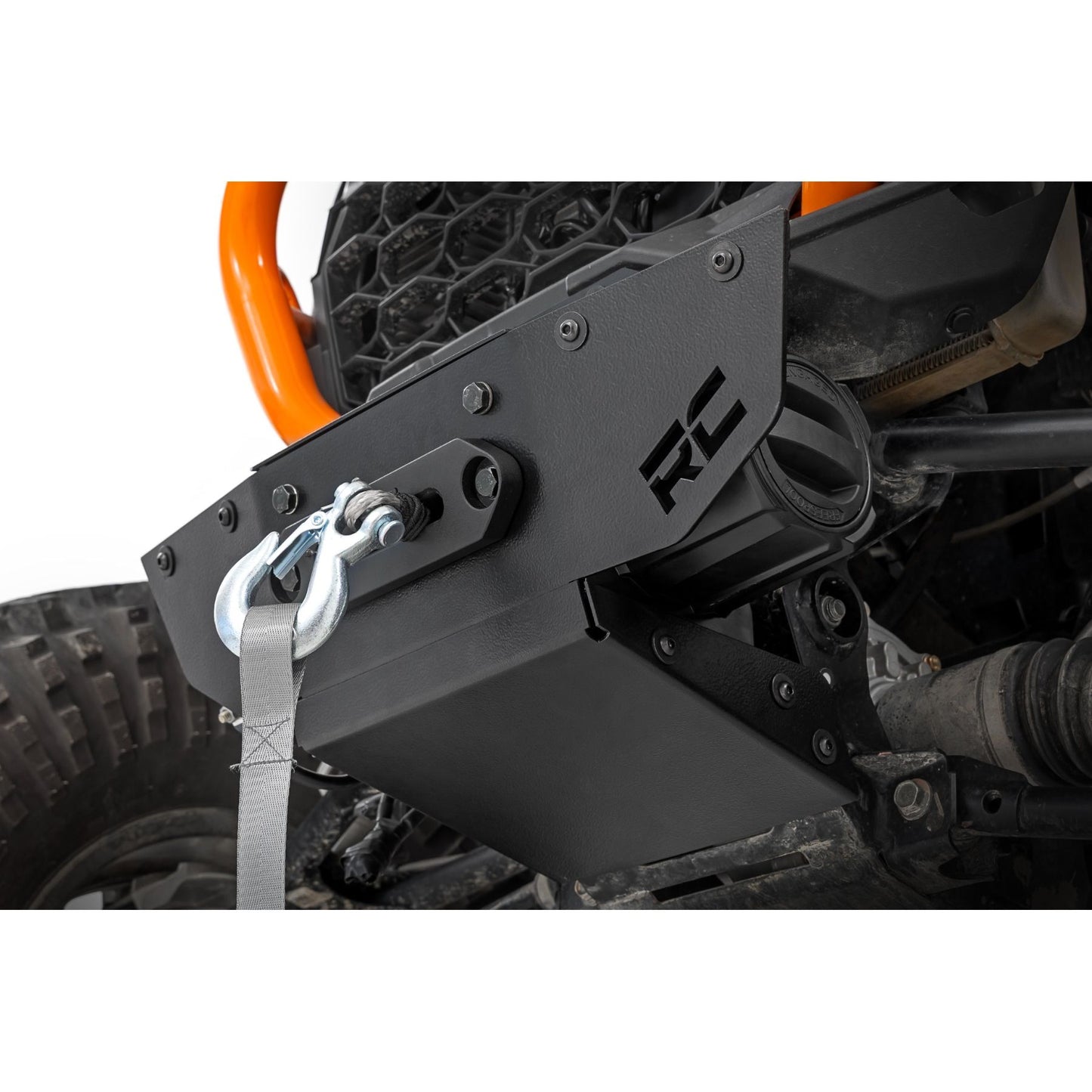 ROUGH COUNTRY Winch Mount | Polaris RZR XP 1000  | 93204