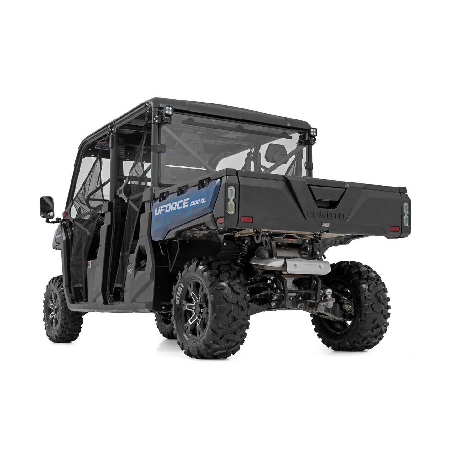 ROUGH COUNTRY LED Light Kit | Rear Mount | 2" Black Pair | White DRL | CFMOTO UFORCE 1000 | 96111