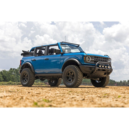 ROUGH COUNTRY Nudge Bar | 3 Inch Wide Angle Led (x4) | Ford Bronco 4WD (2021-2025) | 51050