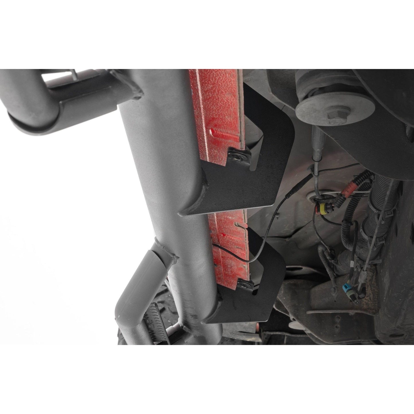 ROUGH COUNTRY Nerf Steps | Cab Length | Extended Cab | 6'7" Bed | Chevy/GMC 1500 (14-18 & Classic) | RCC1489QCB