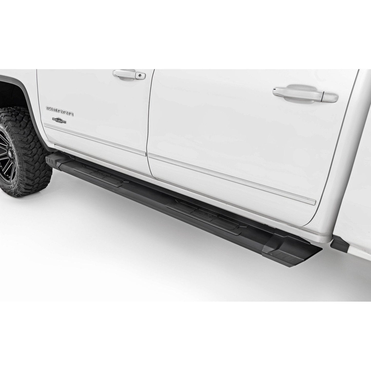 Rough Country Crew Cab HD2 Aluminum Running Boards I SRB071785A