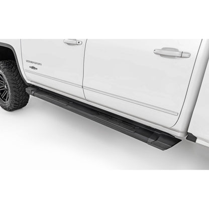 ROUGH COUNTRY HD2 Aluminum Running Boards | Ext Cab | Chevy/GMC 1500/2500HD/3500HD (07-19 & Classic) | SRB071777A