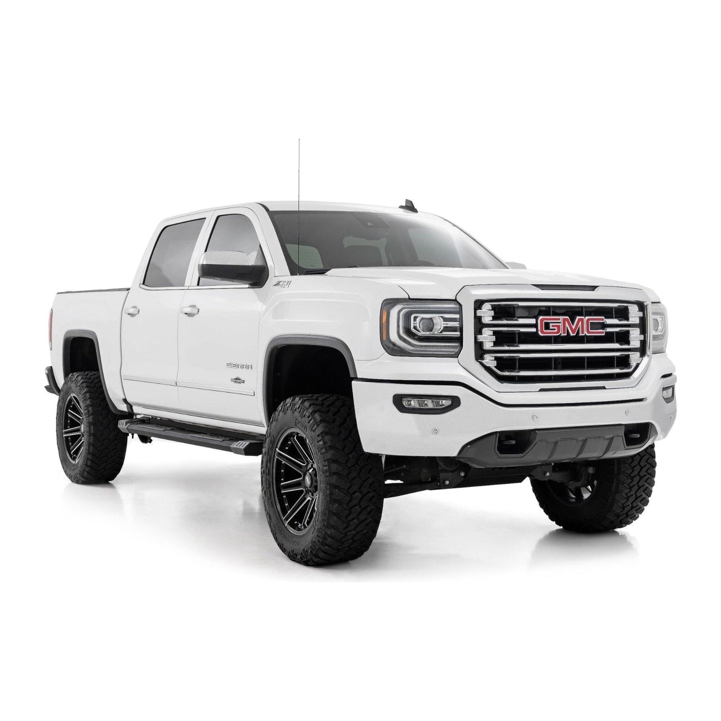 Rough Country Crew Cab HD2 Aluminum Running Boards I SRB071785A