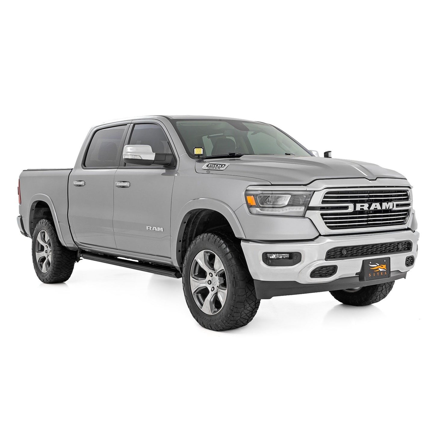 ROUGH COUNTRY LED Light Kit | Ditch Mount | 2" Black Pair | Spot | Ram 1500 2WD/4WD (19-25) | 82290