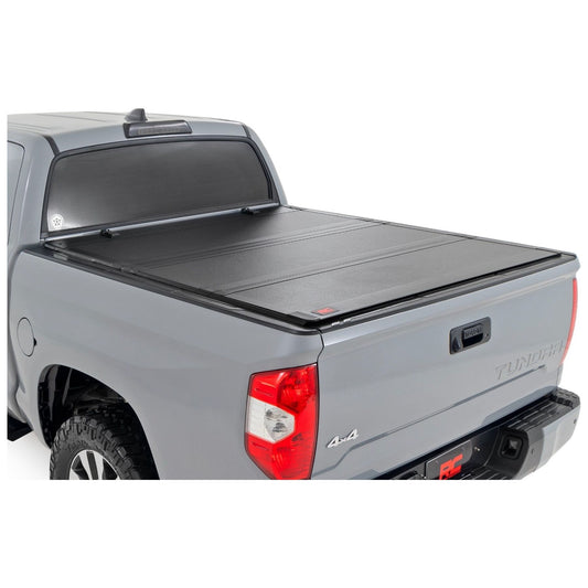 Rough Country 5'7 Hard Tri-Fold Flip Up Bed Cover I 49414551