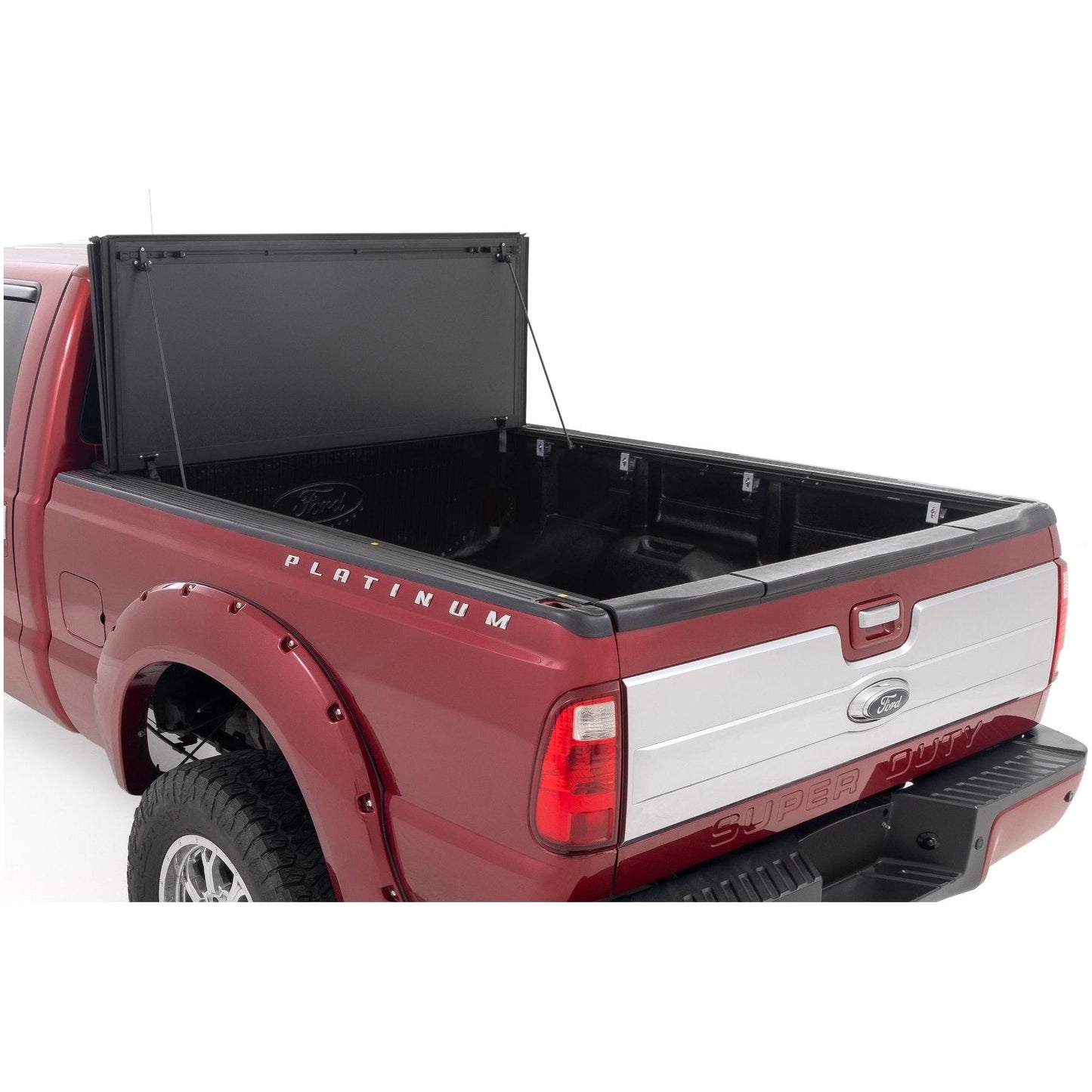 Rough Country 6'10 Hard Tri-Fold Flip Up Bed Cover I 49214651