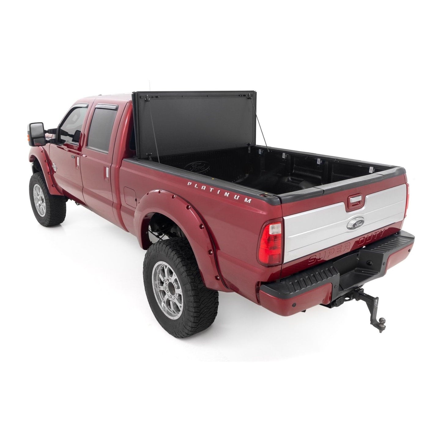 Rough Country 6'10 Hard Tri-Fold Flip Up Bed Cover I 49214651