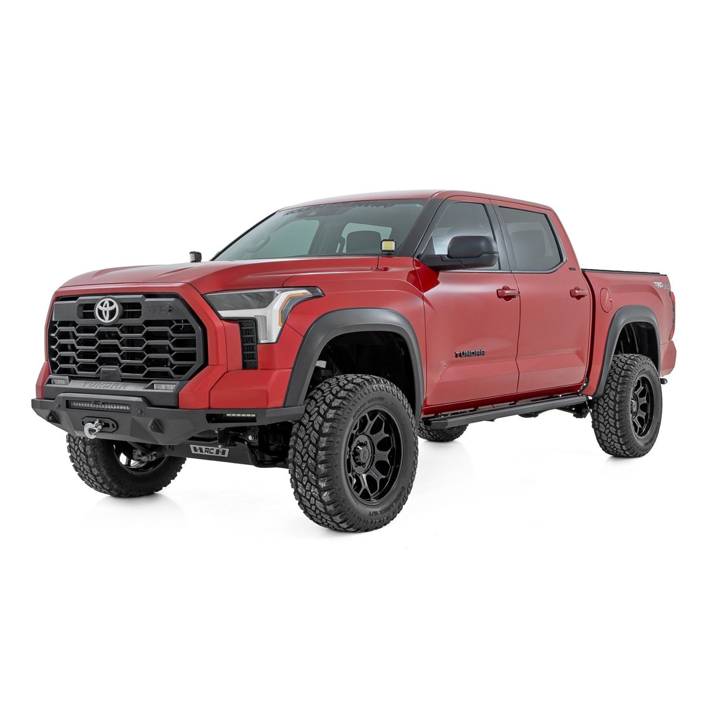 ROUGH COUNTRY Multi-Color LED Running Boards | CrewMax | Toyota Tundra 2WD/4WD (2022-2025) | 55006