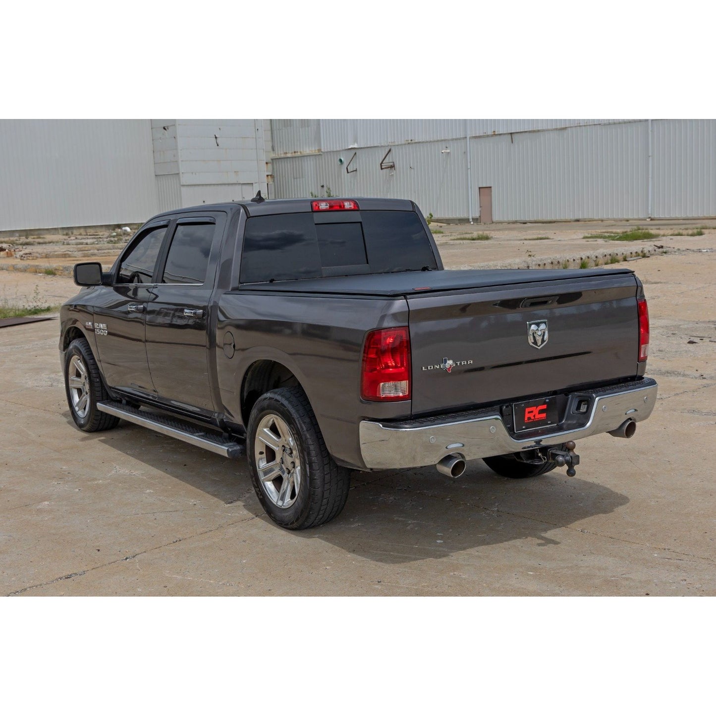ROUGH COUNTRY Soft Roll Up Bed Cover | 5'7" Bed | Ram 1500 (09-18)/2500 (11-26)  | 42309550