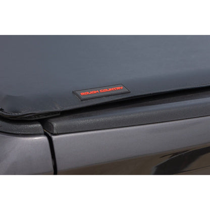 ROUGH COUNTRY Soft Roll Up Bed Cover | 5'7" Bed | Ram 1500 (09-18)/2500 (11-26)  | 42309550